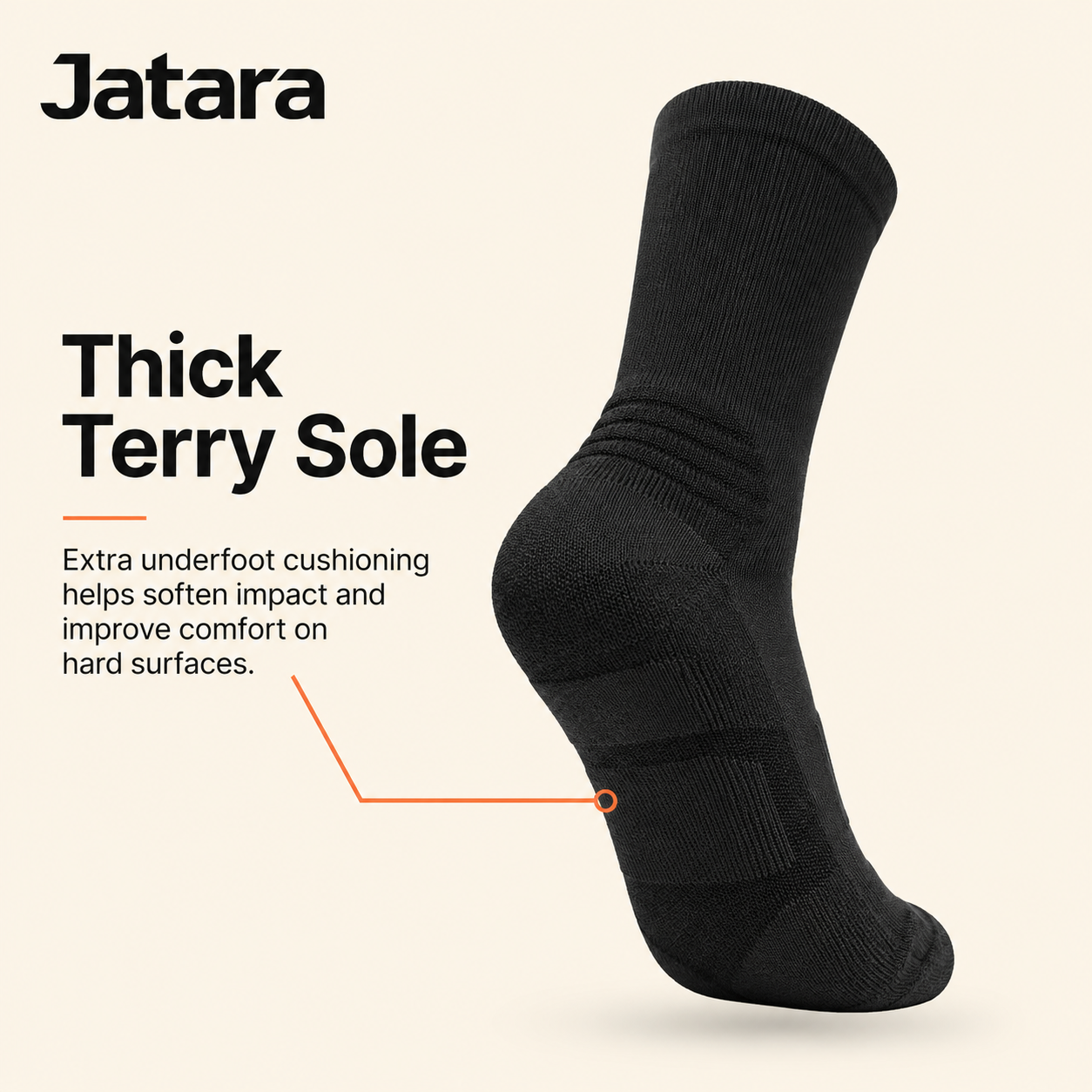 Jatara ImpactCore™ Work Socks